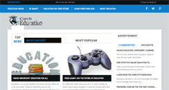 Desktop Screenshot of catcheducation.com